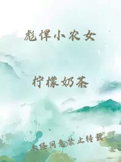 彪悍小农女