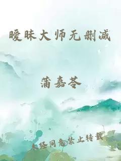 暧昧大师无删减